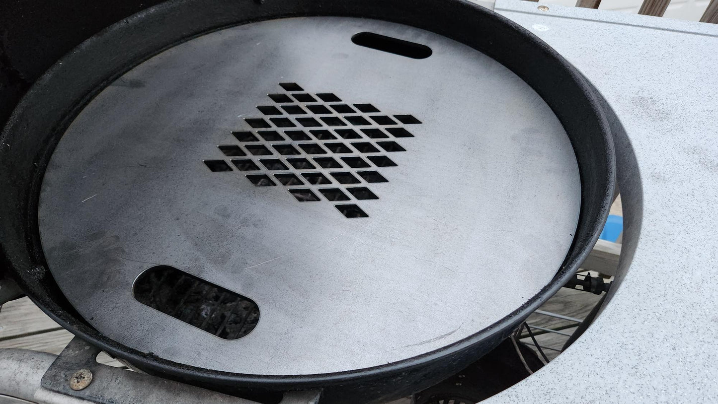 Weber 22" replacement grate griddle Diamond with sear station