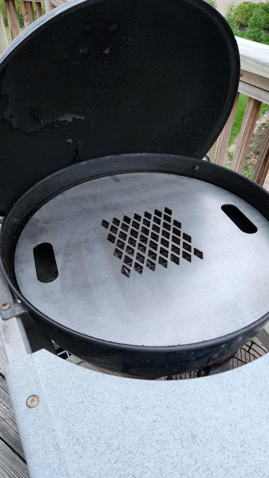 Weber 22" replacement grate griddle Diamond with sear station